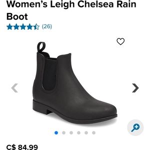 Crocs womens leigh Chelsea rain boot